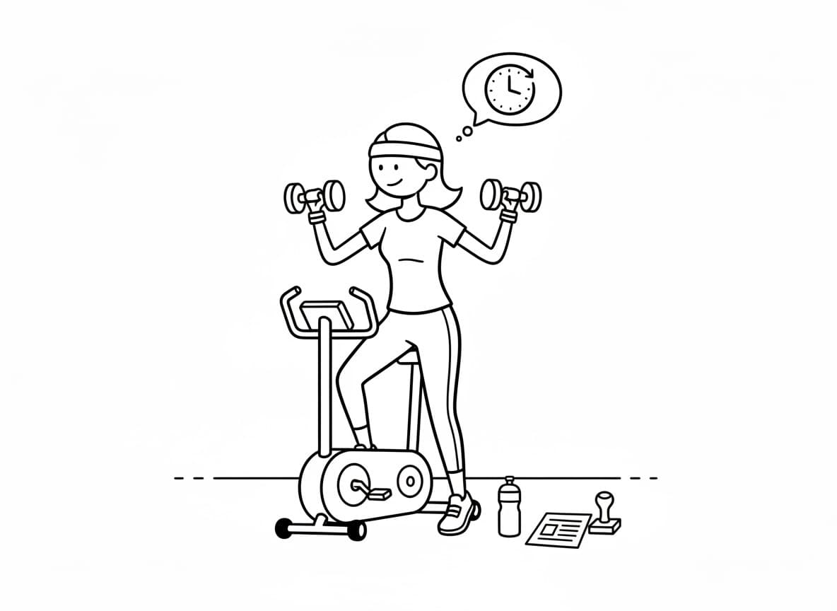 At Gym